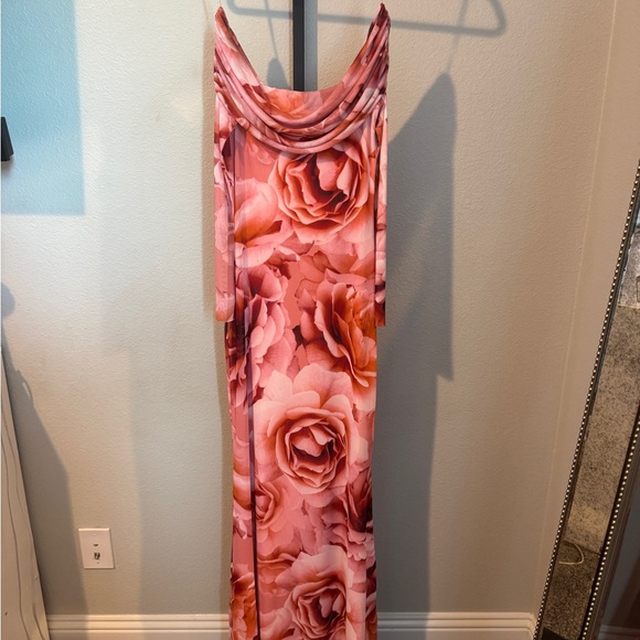 AFRM Pink Floral Long Sleeve Dress - Picture 2 of 12